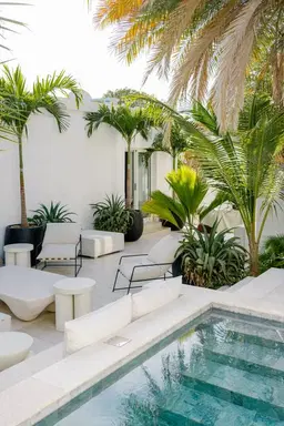 White Pool Space