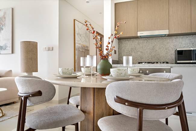 New Unit Luxury 2-BR Beachfront Full Sea View - Grand Bleu Elie Saab Emaar Beach Front — photo 19