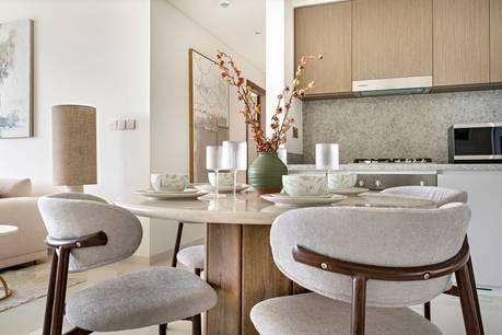 New Unit Luxury 2-BR Beachfront Full Sea View - Grand Bleu Elie Saab Emaar Beach Front — photo 36