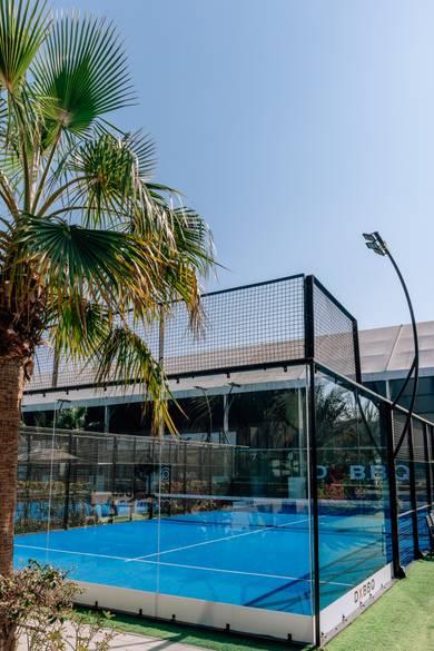 Outdoor and Indoor Padel Tennis Court for Photoshoot — photo 8