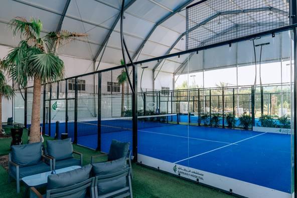 Outdoor and Indoor Padel Tennis Court for Photoshoot — photo 9