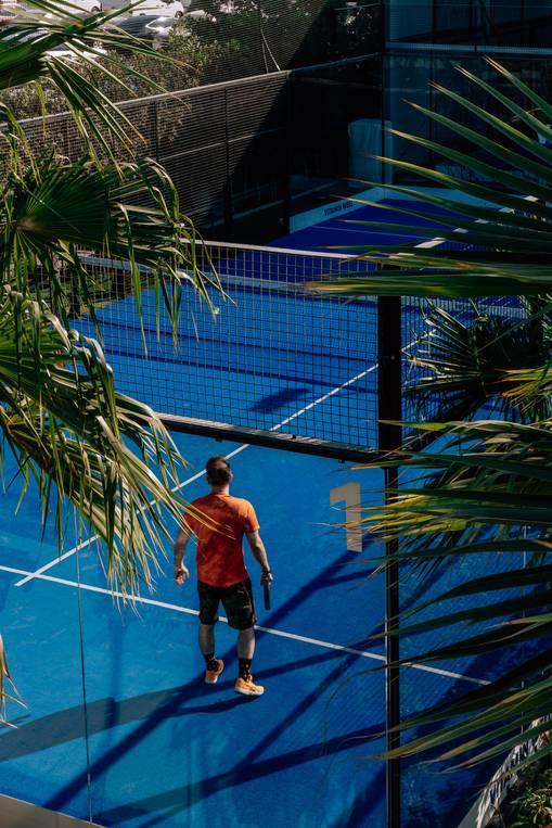 Outdoor and Indoor Padel Tennis Court for Photoshoot — photo 7