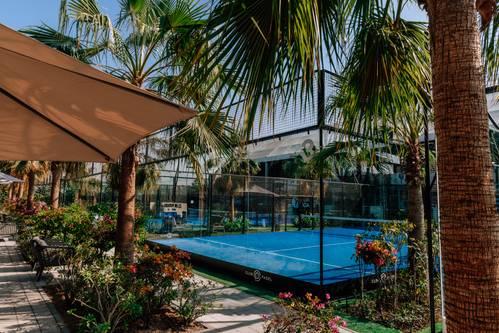 Outdoor and Indoor Padel Tennis Court for Photoshoot 2