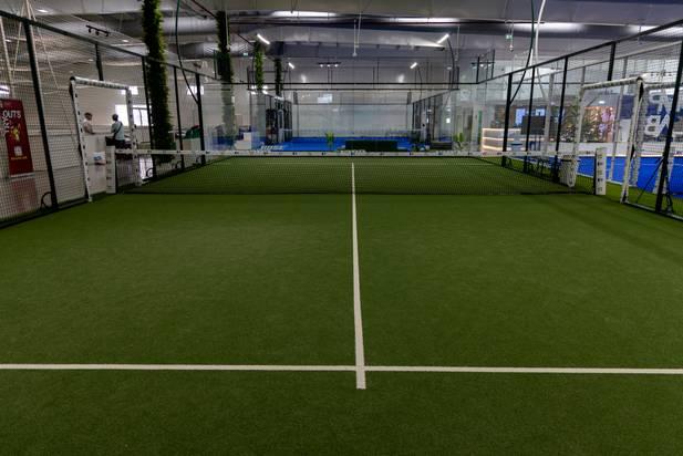 Indoor Green Padel Tennis Court — main photo