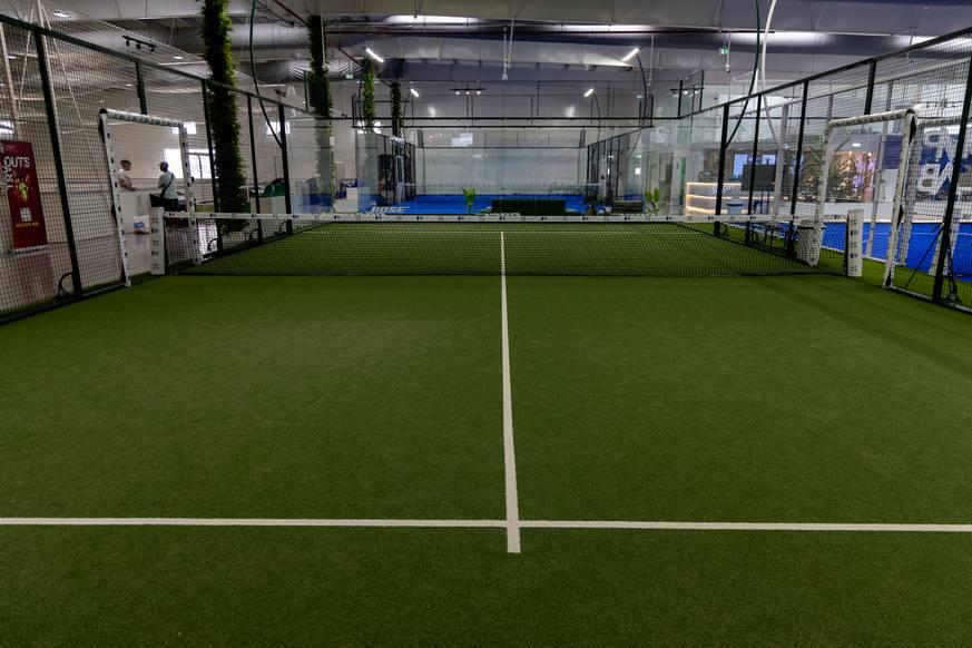 Indoor Green Padel Tennis Court — main photo