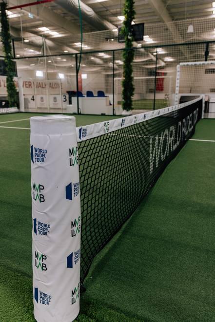 Indoor Green Padel Tennis Court — photo 3