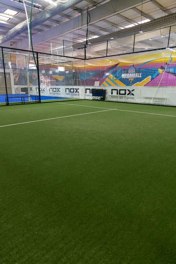 Indoor Green Padel Tennis Court — photo 5