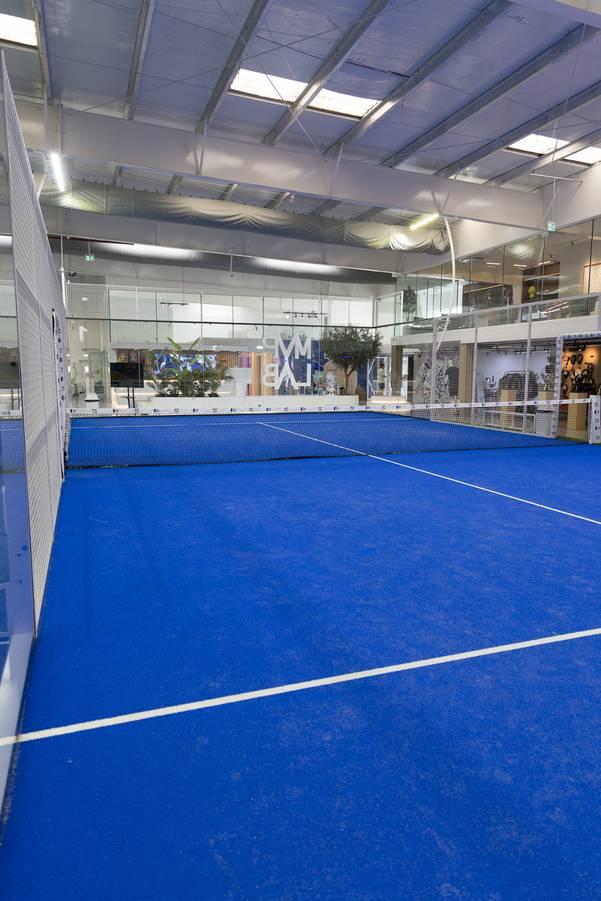 Indoor Blue Padel Tennis Court — photo 5