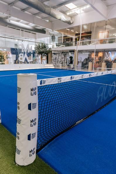 Indoor Blue Padel Tennis Court 3