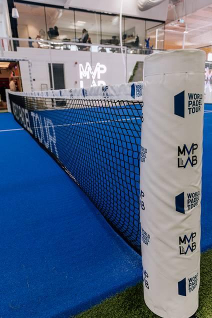 Indoor Blue Padel Tennis Court 4