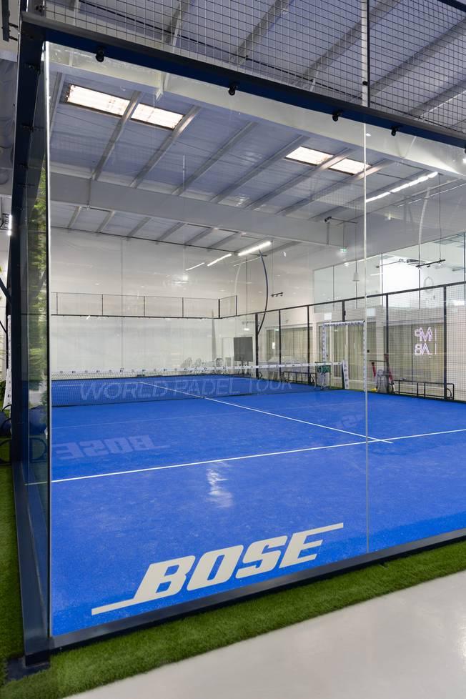 Indoor Blue Padel Tennis Court — photo 6