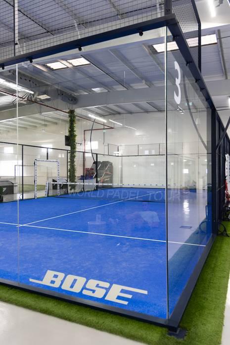Indoor Blue Padel Tennis Court 2