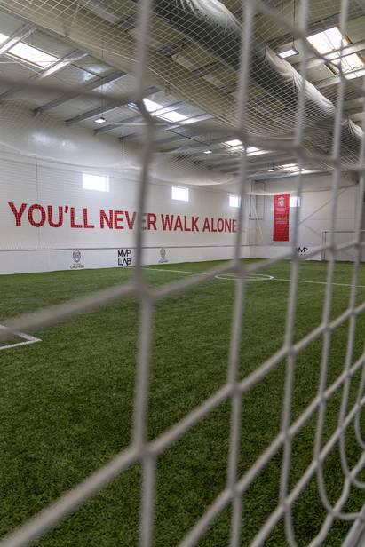 Indoor Football Field for Coaching and Concept Shooting 1