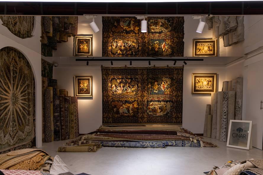 Artsy High-End Rugs Showroom for Contemporary Events and Photoshoot Projects — photo 24