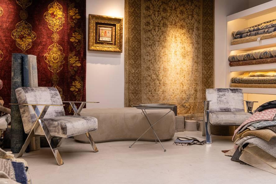 Artsy High-End Rugs Showroom for Contemporary Events and Photoshoot Projects — photo 29