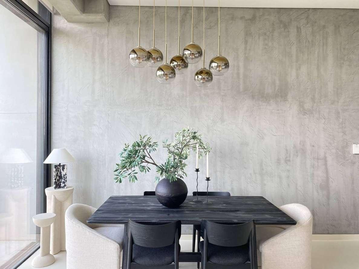 Modern Organic Luxury 2BR Creative & Stay Space | Al Barari | Pool, Greenery & Skyline Views 4